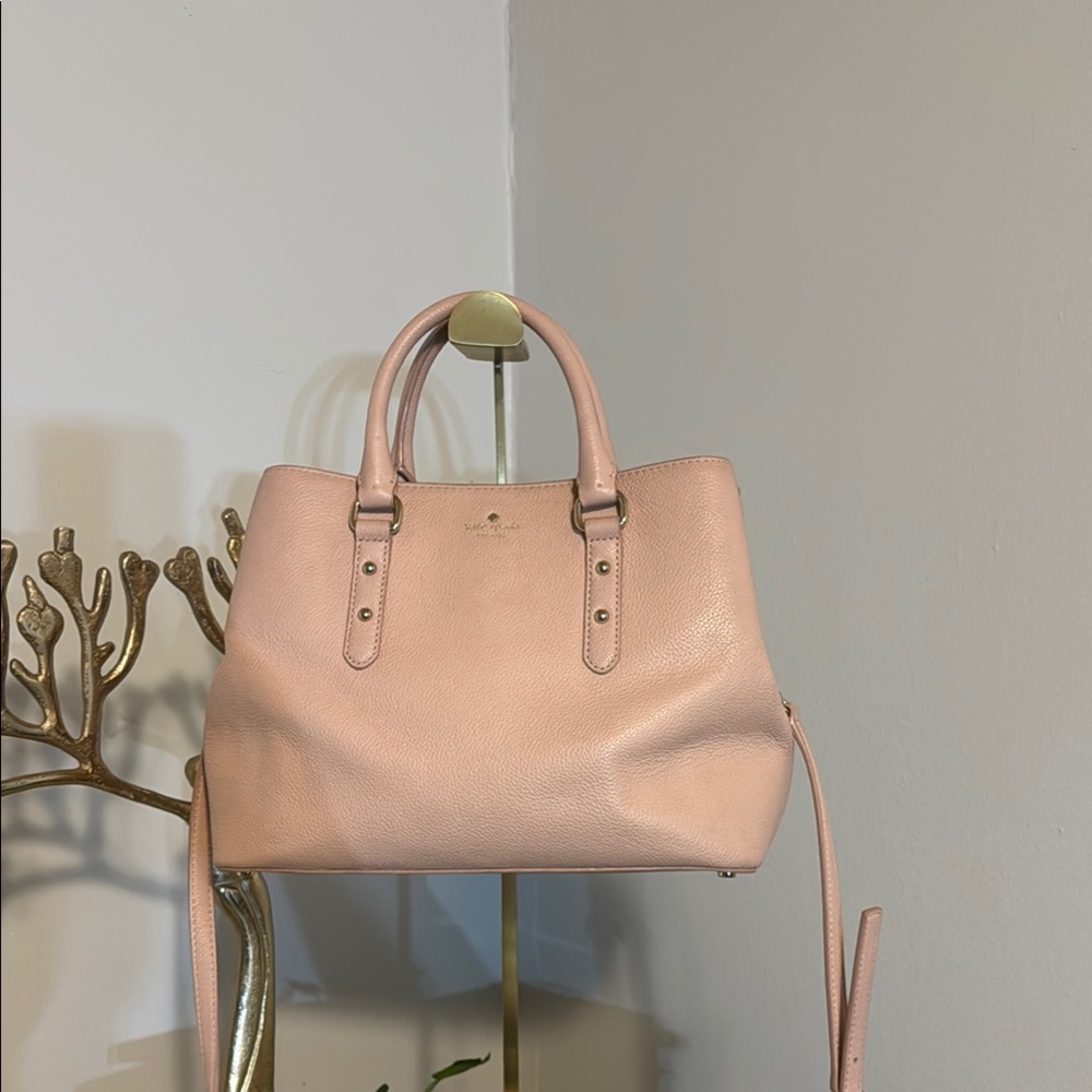 Kate Spade Pink Satchel with Structured Design